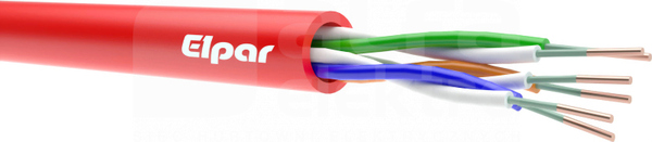 HTKSH PH90 2x2x1,0 Kabel telekomunikacyjny bezhalogenowy ognioodporny