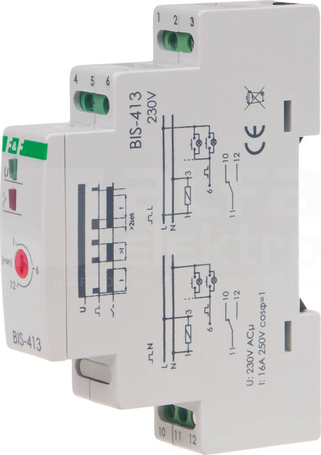 BIS-413 16A TH35 230VAC PRZEKAŹNIK BISTABILNY