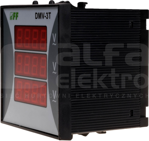 DMV-3T 3x0-400V 3-FAZY WSKAŹNIK NAPIĘCIA panelowy
