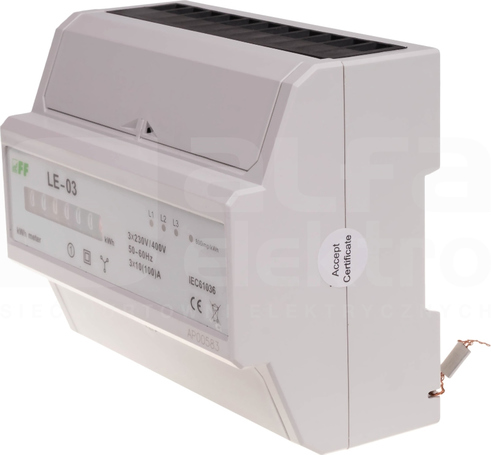 LE-03 10(100)A 3x230/400V LICZNIK ENERGII 3-FAZ.7MOD.