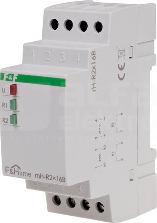 MH-R2X16 MODUŁ PRZEKAŹNIKÓW F&Home
