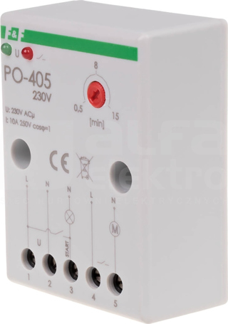 PO-405 PRZEK.CZASOWY 230V Z OPÓŹNIONYM ODPADANIEM