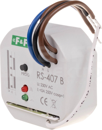RS-407B 230VAC BISTABILNY PRZEKAŹNIK RADIOWY