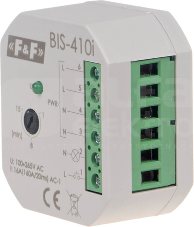 BIS-410I 16A 100-260VAC PRZEKAŹNIK BISTABILNY