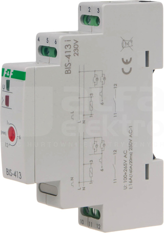 BIS-413i 16A TH35 230VAC Przekaźnik bistabilny
