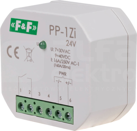 PP-1ZI 24V PRZEKAŹNIK ELEKTROMAGNETYCZY