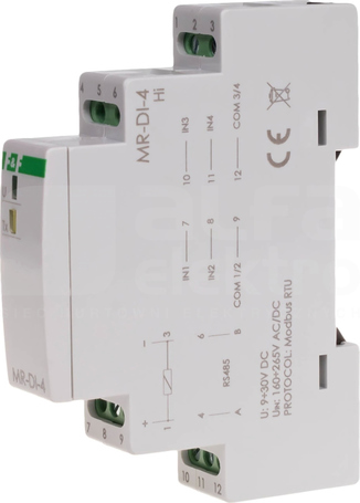 MAX-MR-DI-4HI MODUŁ WEJŚĆ CYFROWYCH
