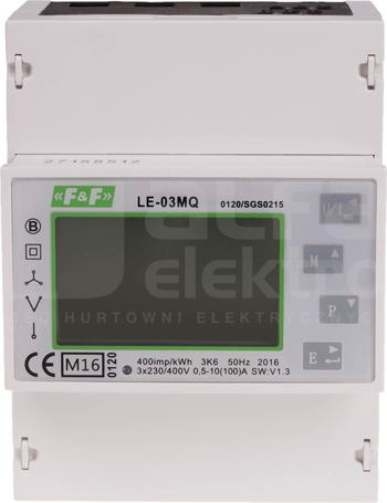 LE-03MQ LICZNIK ENERGII 3-FAZ.