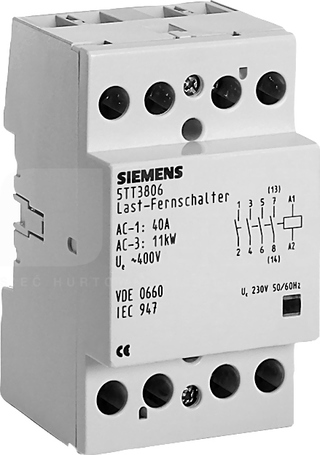 5TT3806 N-TYP AC230DC 40A NO SIEMENS STYCZNIK