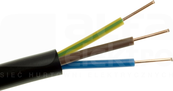 YKY 3x6 żo /1kV RE Kabel energetyczny