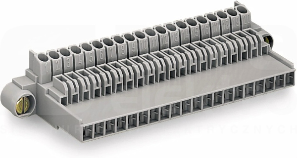 246-101 20P 2,5mm2 szary WTYK WIELOPOLOWY