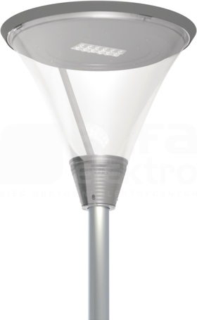 PARC LED ED 42W/740 4600lm O11 szary Oprawa LED uliczna