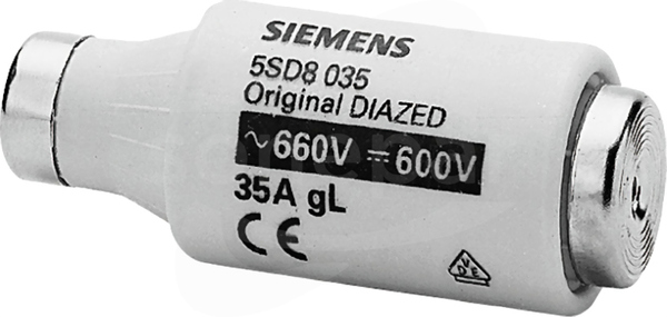 5SD8035 GG 35A DIII E33 czarny WKŁADKA TOPIKOWA 690V