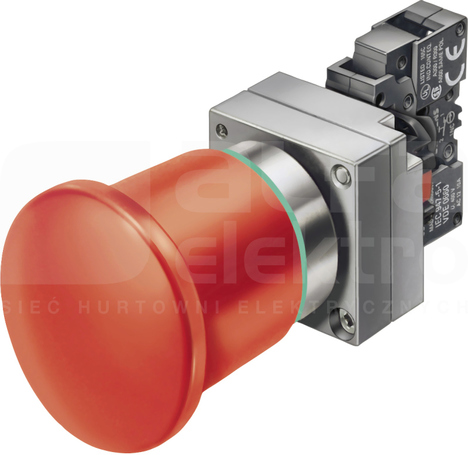 SIRIUS 22mm 1NC Przycisk grzybkowy