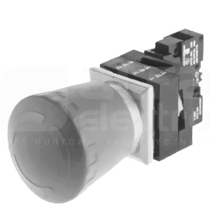 SIRIUS 26x26mm 1NC czerwony Przycisk grzybowy