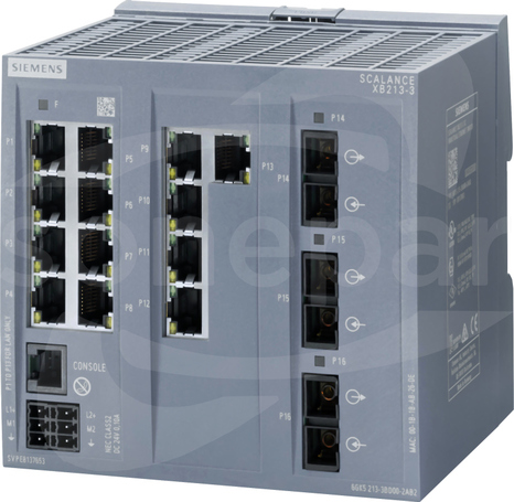 SCALANCE XB213-3 13x RJ45 3x multimode SC DEF E/IP Switch