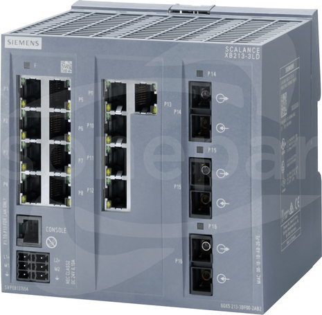 SCALANCE XB213-3LD 13xRJ45 3xsingle-mode SC DEF Switch