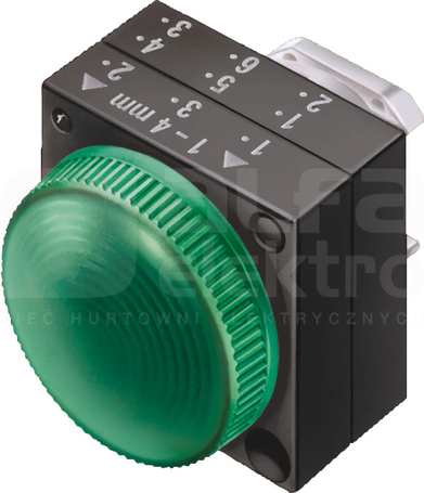 SIRIUS 22mm bursztynowy Lampka sygnalizacyjna