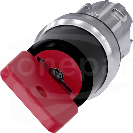 SIRIUS ACT 22mm O-I b/samop.czerwony Przełącznik z kluczem OMR metal