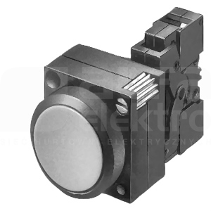 SIRIUS 22mm 1NO przezroczysty Przycisk