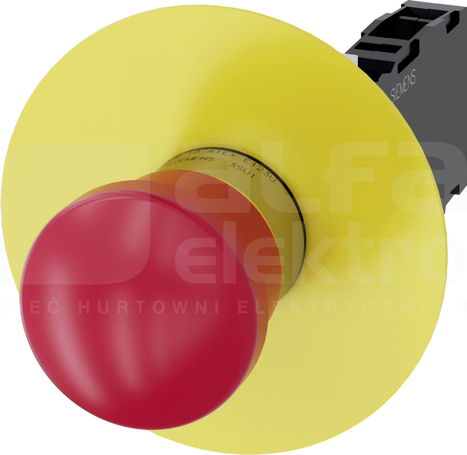 SIRIUS ACT 22mm 1NO+1NC b/samop.czerwony Przycisk bezpieczeństwa ATEX metal