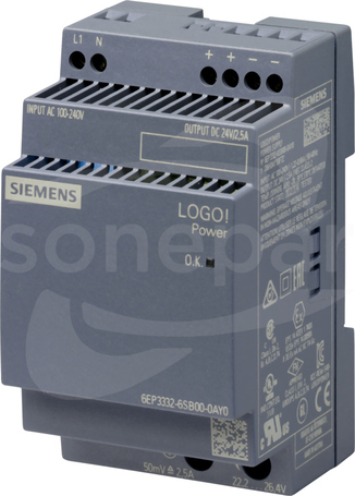LOGO!POWER 24V/2,5A 100-240VAC Zasilacz