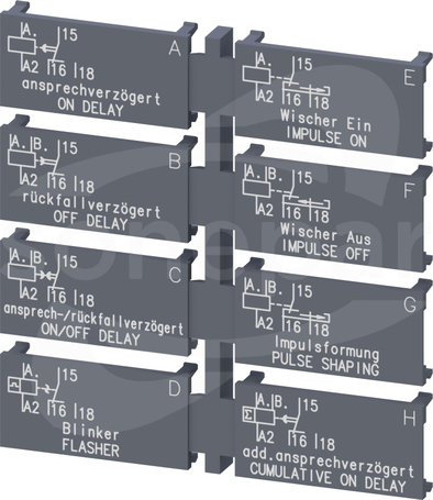 3RP29010A Tabliczka opisowa