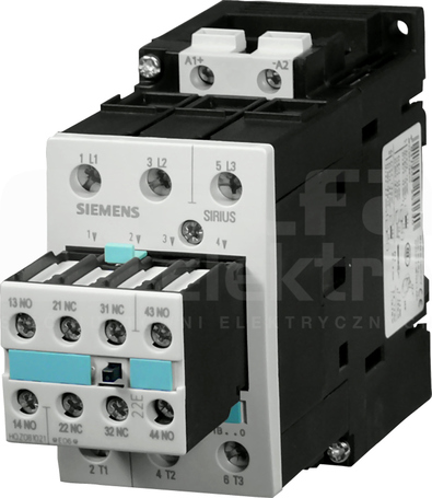 SIRIUS 50A 22kW 60VDC 2NO+2NC Stycznik 3P