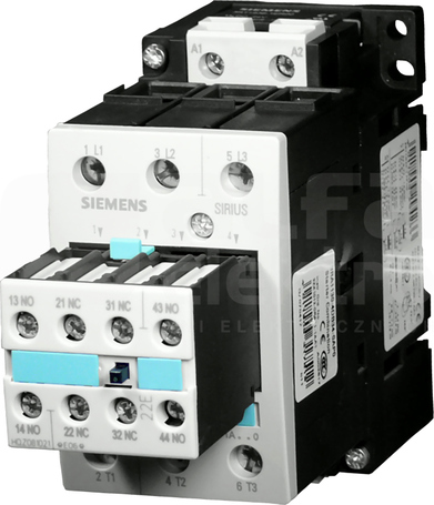 SIRIUS 50A 22kW 230VAC 2NO+2NC Stycznik 3P