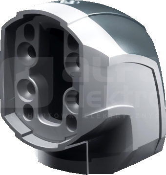 SYSTEM 60 90D Element kątowy