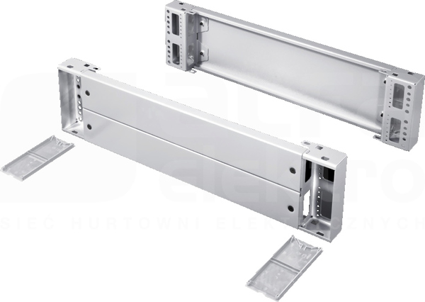 TS 600x200 RAL7035 (2szt) Element cokołu przód i tył