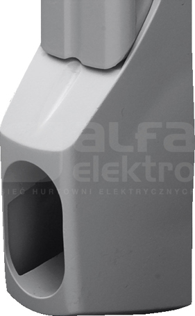 TS RAL7035 Uchwyt zamka
