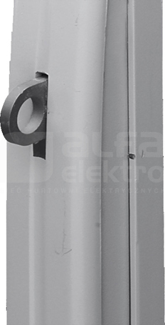 TS RAL7035 Uchwyt zamka