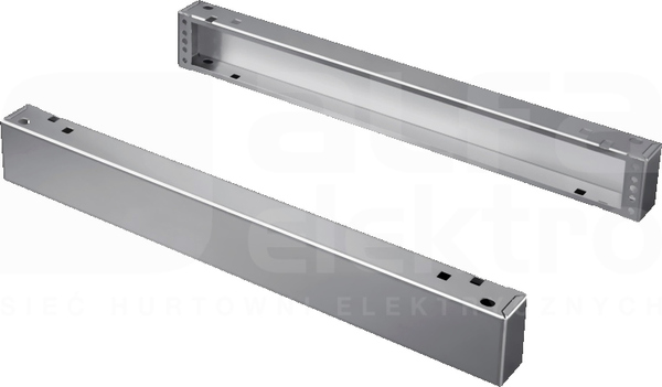 TS 800x100 INOX Cokół część przednia/tylna