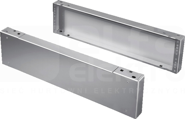 TS 600x200 INOX Cokół część przednia/tylna