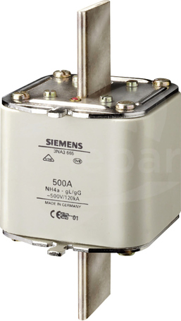 SENTRON NH4a 500 A gG 500VAC 440VDC Wkładka bezpiecznikowa