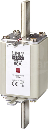 SENTRON NH2 80 A gG 690VAC 440VDC Wkładka bezpiecznikowa