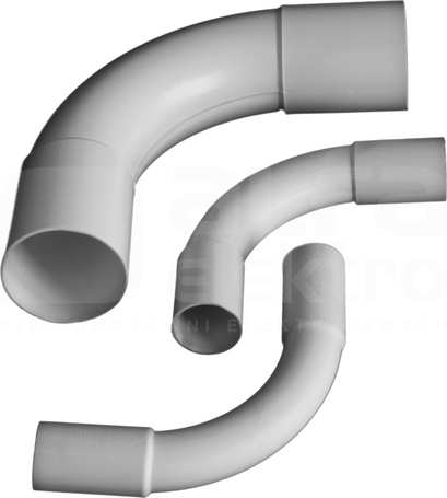 ZKL 50 biały Złączka kątowa dwukiel.PVC