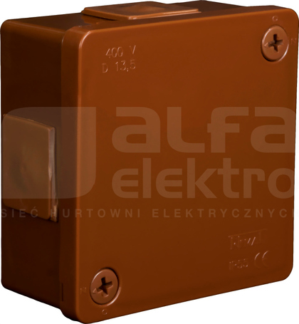 VP-21 86x86x40mm IP55 brązowy Puszka natynkowa