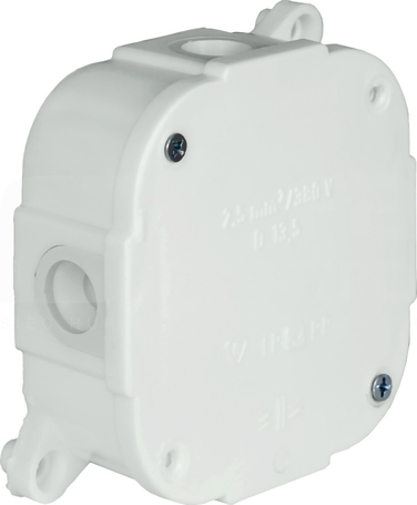 VP-74 88x88x40mm IP44 biały Puszka natynkowa