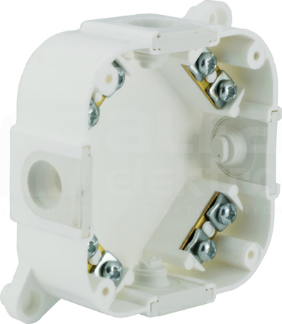 VP-74 88x88x40mm IP44 biały Puszka natynkowa