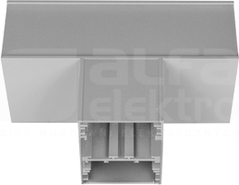 SIGMA II LED szary Łącznik T