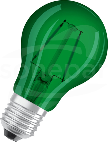 LED S CL A15 2,5W 175 230V GN E27 45lm Źródło LED zielone
