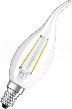 SST CLAS BA 40 5W/2700K 470lm E14 DIM Źródło LED FILAMENT (E) płomień