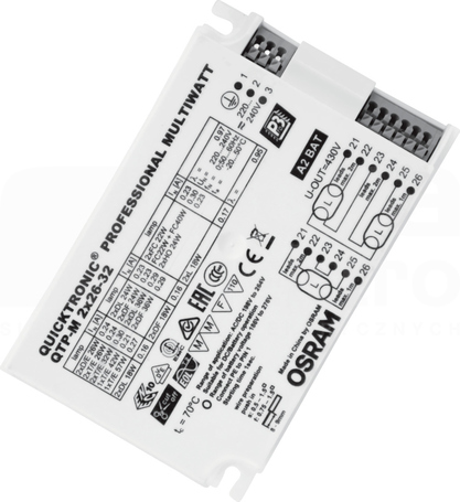 QTP-M 2x26-32W/230-240 MWATT Statecznik QUICKTRONIC PRO