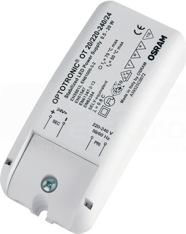 OT 20/220-240/24 20W Zasilacz OPTOTRONIC 24V