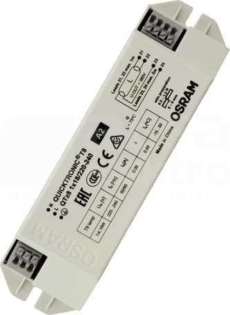 QTZ8 1x18/220-240 Statecznik QUICKTRONIC
