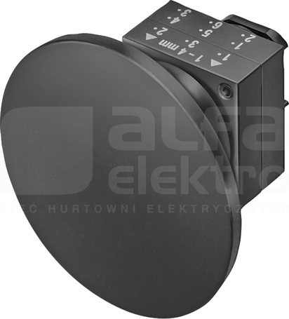 SIRIUS 22mm żółty Przycisk grzybkowy