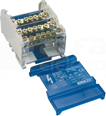 TD 80/100ALL 4P Blok dystrybucyjny