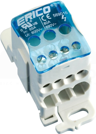 UD 80A Blok rozdzielczy jednofazowy